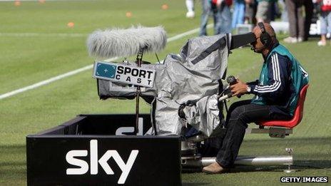 Sky camerman