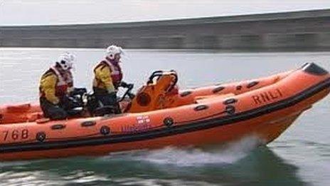 RNLI boat