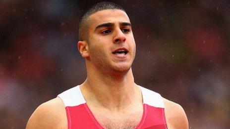 Adam Gemili of England