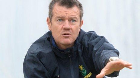 Glamorgan coach Toby Radford