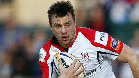 Ulster winger Tommy Bowe