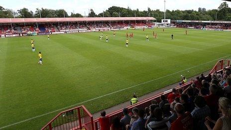 Crawley Town's Checkatrade.com Stadium