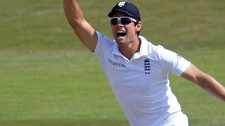 England captain Alastair Cook