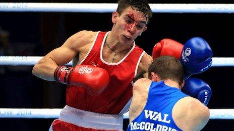 Michael Conlan (left) and Sean McGoldrick