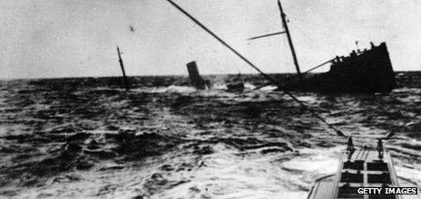 British merchant ship sunk by German U boat