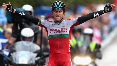 Wales cyclist Geraint Thomas