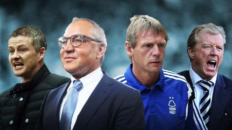 Ole Gunnar Solskjaer, Felix Magath, Stuart Pearce, Steve McClaren