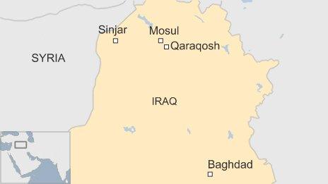 Map of Iraq