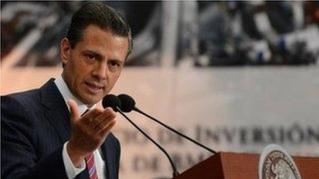 Mexican President Pena Nieto