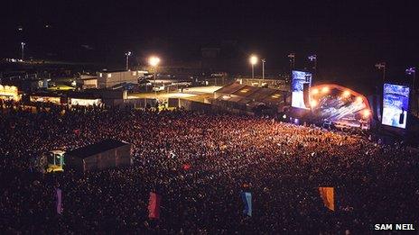 Snoop Dogg headlined Boardmasters on Saturday night