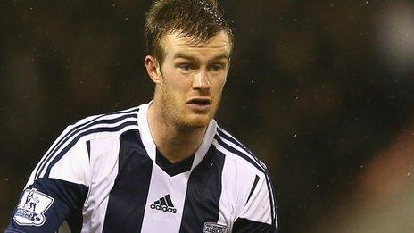 West Brom's Chris Brunt