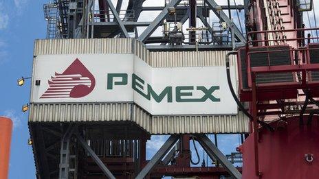 Pemex rig