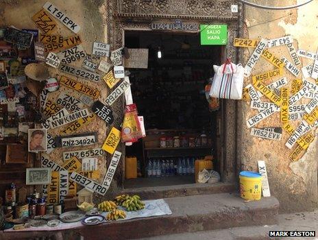 Shop in Zanzibar