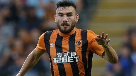 Hull striker Robert Snodgrass