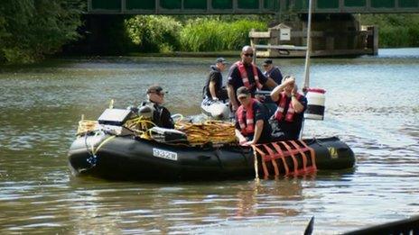 Police divers