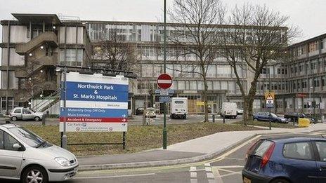 Northwick Park and St Marks hospitals