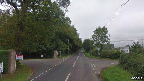 junction of the A352 with the B3146