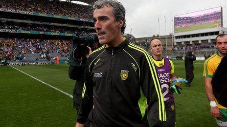 Jim McGuinness leads Ulster champions Donegal into an All-Ireland semi-final clash with defending champions Dublin