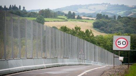 Fence near Newport