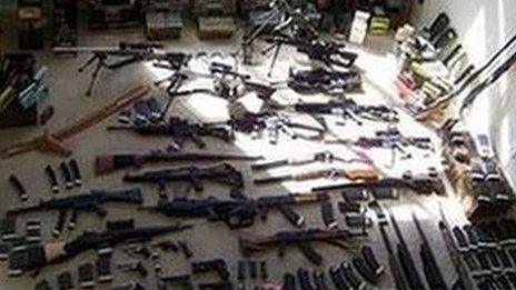 Gun collection