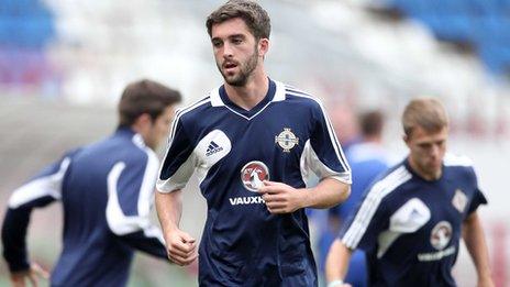 MK Dons' goalscoring hero Will Grigg is part of the Northern Ireland squad to face Hungary