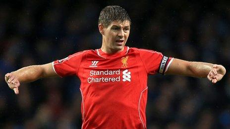 Liverpool's Steven Gerrard