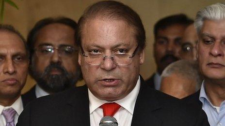 Pakistan Prime Minister Nawaz Sharif (May 2014)