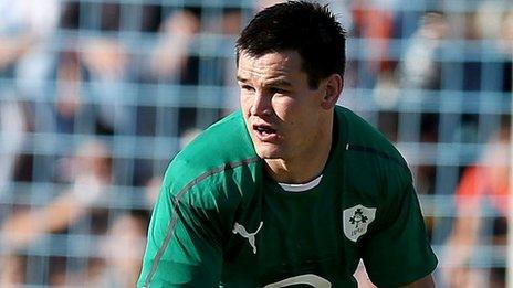 Ireland fly-half Jonathan Sexton