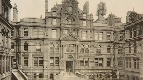 Historic image of the Coal Exchange