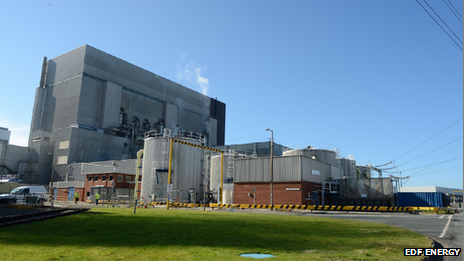 Heysham nuclear power station