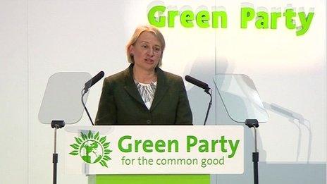 Green Party leader Natalie Bennett