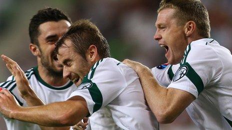 Northern Ireland achieved a rare away victory by beating Hungary 2-1 in Budapest