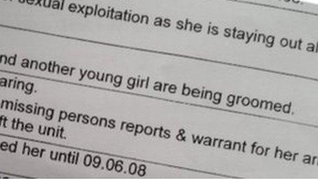 Notes from Jane's case