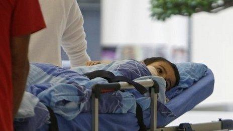 Ashya King arrival