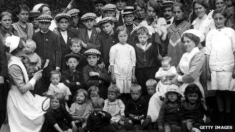 Belgian refugees in London