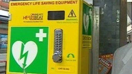 Automatic defibrillator - generic image