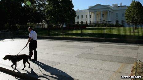 White House lawn