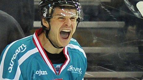 Craig Peacock scored the first goal for the Belfast Giants at Hull Arena
