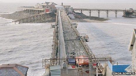 Weston Super Mare Birnbeck Pier, Somerset, September 2011