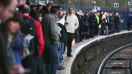 Rail passengers