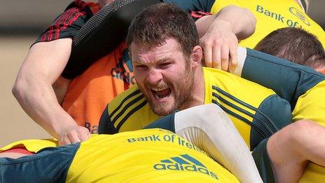 Munster second row Donnacha Ryan