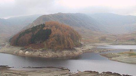 Looking over Haweswater