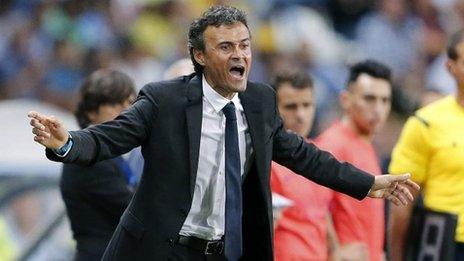 Barcelona boss Luis Enrique