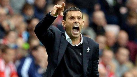 Sunderland manager Gus Poyet