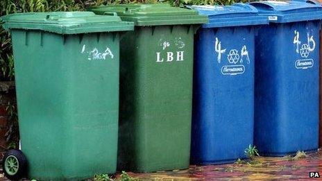 Waste bins