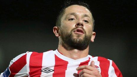 Rory Patterson was on target for Derry City