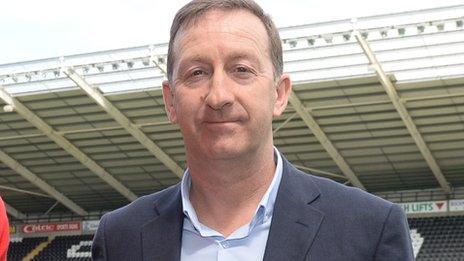 Swansea City chairman Huw Jenkins