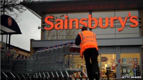 Sainsbury's sign