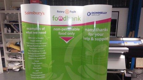 Foyle rotary food bank