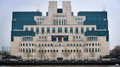 File photo dated 12/04/2009 of a general view of the MI6 Secret Intelligence Service building in Vauxhall, London